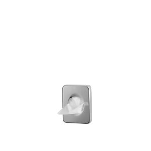 Dispenser Sacchetti Igienici Plastica Brillante o Satinato Acciaio Inox AISI 304 - 2