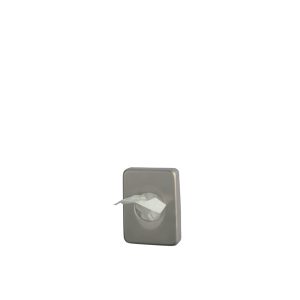 Dispenser Sacchetti Igienici Plastica Brillante o Satinato Acciaio Inox AISI 304 - 3