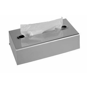 Portafazzoletti Rettangolare in Acciaio Inox - 1