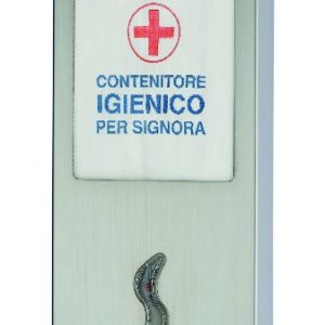 Dispenser in Acciaio Inox di Sacchetti Igienici in Carta - 3