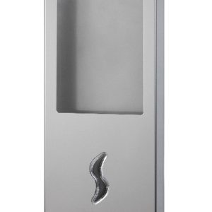 Dispenser in Acciaio Inox di Sacchetti Igienici in Carta