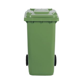 Bidone Per Raccolta Differenziata Carrellato 240 LT in PEHD Con Ruote Silenziose - 11