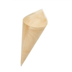 Cono Palma Finger Food per Fritti e Aperitivo Monouso Biodegradabile 50 Pezzi - 4