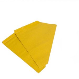 Cono in Carta Paglia Assorbente Antigrasso Asporto Alimenti Fritti 500 Pezzi - 3