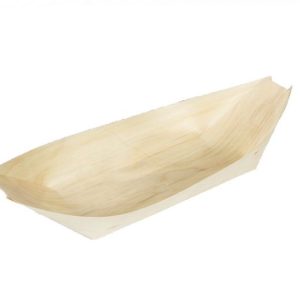 Barchetta Palma per Aperitivo e Catering Monouso Biodegradabile 50 Pezzi - 4