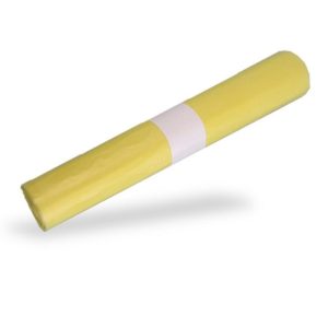 Sacchi Gialli 90x120 Spazzatura per Immondizia a Rotolo 10 Pezzi - 1