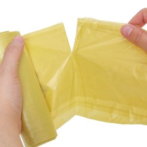 Sacchi Gialli 50x60  Spazzatura per Immondizia a Rotolo 20 Pezzi - 2