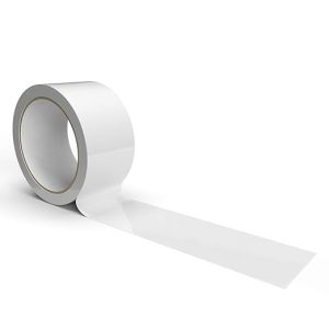 Nastro Adesivo Bianco in Polipropilene 50 x 132 mm 6 Pezzi - 2