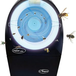 Zanzariera Elettrica ad Aspirazione per Insetti Trappen Tiger 32 W  Nero - 1