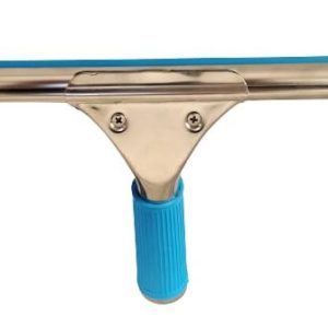 Tergivetro Professionale a Molla in Acciaio Inox con Gomma Blu - 1