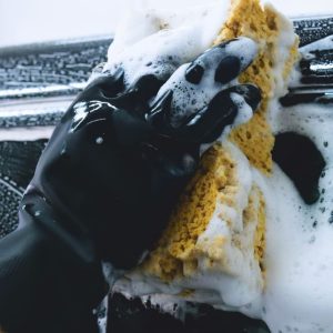 Guanti Riutilizzabili Neri Neoprene e Lattice Reflexx 101 DPI III 105 Gr - 3