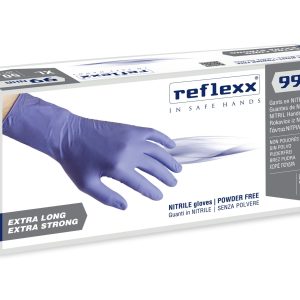 Guanti Nitrile Senza Polvere Reflexx 99 DPI III DM I 8,8 Gr 50 Pz - 6
