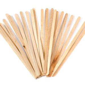 Paletta Caffè Monouso in Legno Naturale Biodegradabile Imbustata 1000 Pezzi - 2