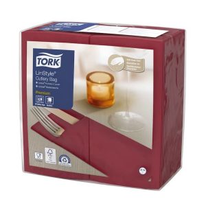 Tork Premium LinStyle Tovagliolo Portaposate 39X39 AirLaid 50 Pezzi Vari Colori - 3