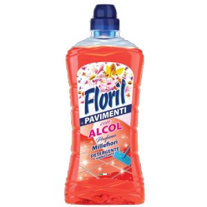 FLORIL Detergente Igienizzante Pavimenti 1 LT con Alcool Varie Profumazioni - 6