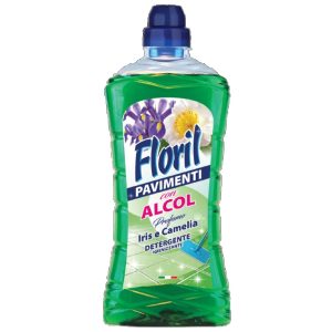 FLORIL Detergente Igienizzante Pavimenti 1 LT con Alcool Varie Profumazioni - 4