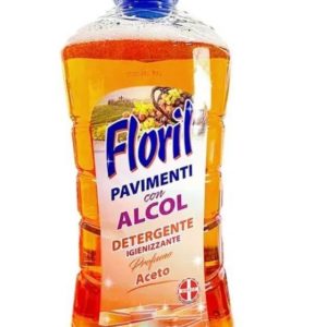 FLORIL Detergente Igienizzante Pavimenti 1 LT con Alcool Varie Profumazioni - 2