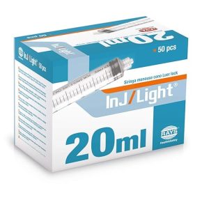 Siringhe Ipodermiche 3 Parti Cono Luer Lock senza Ago DM IIA 50 Pezzi - 2