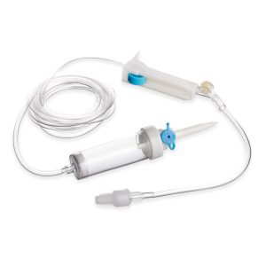 Set di Infusione Monouso in PVC DM IIA Luer Lock in ABS 25 Pezzi - 3