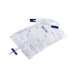 Sacca Urine 2000 Ml con Rubinetto a T Con Clip Stringitubo DM I 250 Pezzi