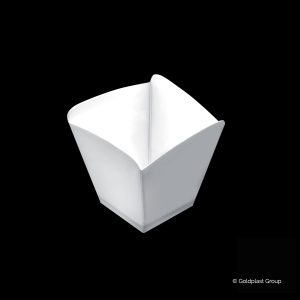 Coppetta Onda Riutilizzabile e Riciclabile 57x57 mm - 95 cc 25 Pezzi Vari Colori - 2