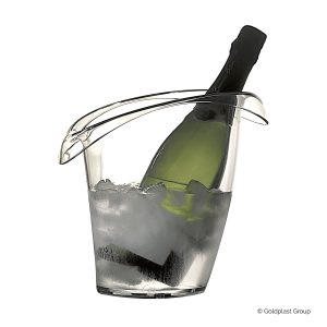 Secchiello "Fontus" Suaglass Infrangibile con Opzione Salvagoccia 180x265 mm - 2