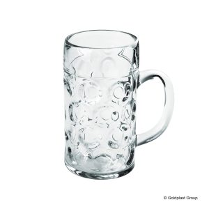 Boccale Birra Trasparente Infrangibile Simil Vetro 520 CC e 1320 CC - 1