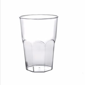 Bicchiere Cocktail Esagonale Infrangibile e Riutilizzabile 420 cc 20 Pezzi - 4