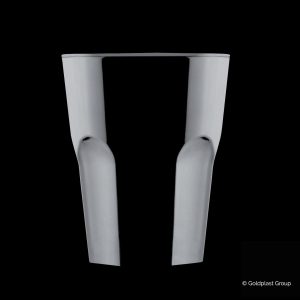 Bicchiere Cocktail Esagonale Infrangibile e Riutilizzabile 420 cc 20 Pezzi - 3