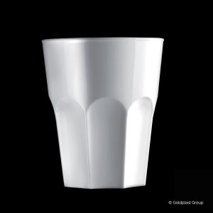 Bicchiere Cocktail Esagonale Infrangibile e Riutilizzabile 420 cc 20 Pezzi - 2