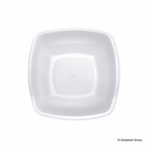 Piatto Fondo Square Infrangibile e Riutilizzabile 180 mm 15 Pezzi Vari Colori - 4