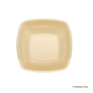 Piatto Fondo Square Infrangibile e Riutilizzabile 180 mm 15 Pezzi Vari Colori - 2