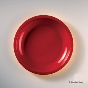 Piatto Piano Round Infrangibile e Riutilizzabile  220 mm 25 Pezzi Vari Colori - 8