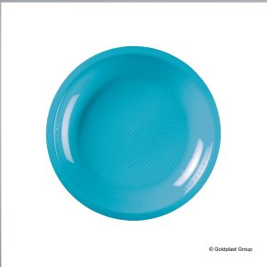 Piatto Piano Round Infrangibile e Riutilizzabile  220 mm 25 Pezzi Vari Colori - 9