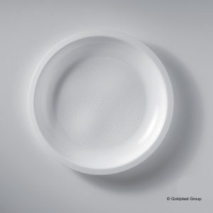 Piatto Piano Round Infrangibile e Riutilizzabile  220 mm 25 Pezzi Vari Colori - 1