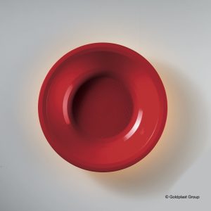 Piatto Fondo Round Infrangibile e Riutilizzabile  195 mm 25 Pezzi Vari Colori - 8