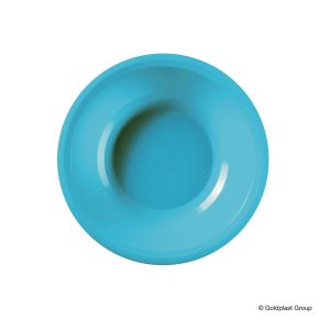 Piatto Fondo Round Infrangibile e Riutilizzabile  195 mm 25 Pezzi Vari Colori - 9