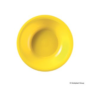 Piatto Fondo Round Infrangibile e Riutilizzabile  195 mm 25 Pezzi Vari Colori - 5