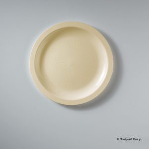 Piatto Dessert Round Infrangibile e Riutilizzabile  185 mm 25 Pezzi Vari Colori - 3