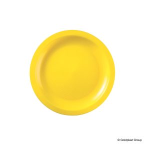 Piatto Dessert Round Infrangibile e Riutilizzabile  185 mm 25 Pezzi Vari Colori - 5