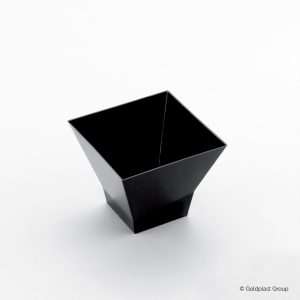 Coppetta Pagoda Riutilizzabile Riciclabile 67x67 mm 120 cc 25 Pezzi Vari Colori - 3