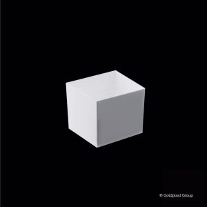 Coppetta Cube Riutilizzabile e Riciclabile 47x47 mm - 60 cc 15 Pezzi Vari Colori - 1