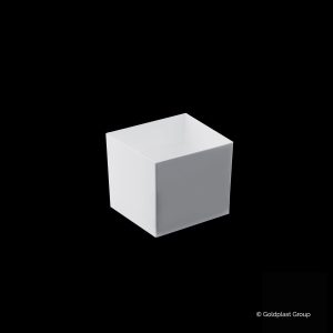 Coppetta Cube Riutilizzabile e Riciclabile 47x47 mm - 60 cc 15 Pezzi Vari Colori - 2