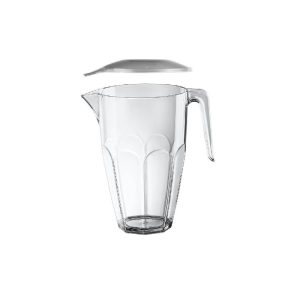 Caraffa Infrangibile Summer con Opzione Coperchio 2,25 Lt Trasparente - 1