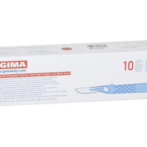 Bisturi Monouso Sterile Lama in Acciaio Inox e Manico in ABS DM IIA 10 Pezzi - 1