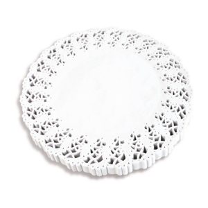 Pizzo Tondo Monouso in Carta Riciclabile 250 Pezzi Varie Misure - 10