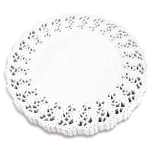 Pizzo Tondo Monouso in Carta Riciclabile 250 Pezzi Varie Misure - 11