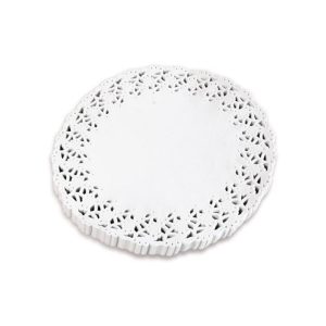 Pizzo Tondo Monouso in Carta Riciclabile 250 Pezzi Varie Misure - 8