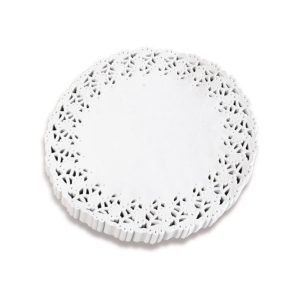 Pizzo Tondo Monouso in Carta Riciclabile 250 Pezzi Varie Misure - 9