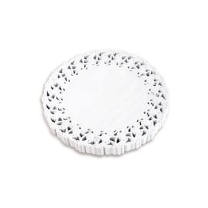 Pizzo Tondo Monouso in Carta Riciclabile 250 Pezzi Varie Misure - 7
